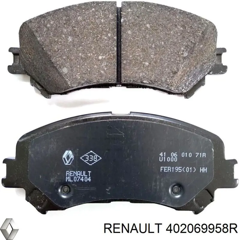 402069958R Renault (RVI) Диск тормозной передний