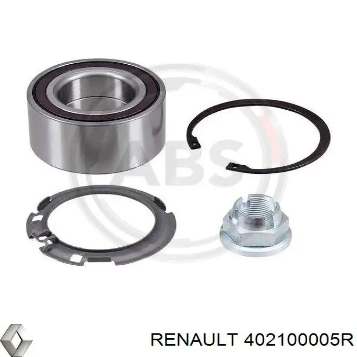 Комплект подшипника ступицы колеса Renault (RVI) 402100005R цена, от 21.38 USD