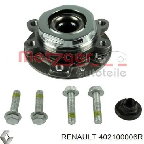 Купить 402100006R Renault (RVI) Ступица переднего колеса