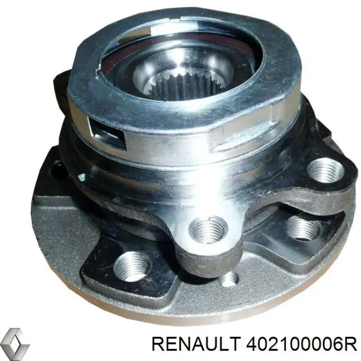 Cubo de rueda delantero 402100006R Renault (RVI)