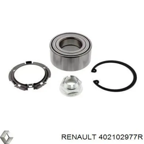 402102977R RENAULT Cojinete de rueda delantero original y equivalente