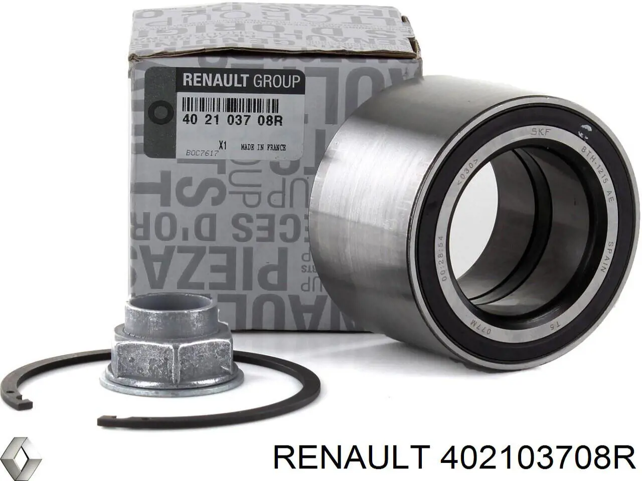 Комплект подшипника ступицы колеса Renault (RVI) 402103708R цена, от 85.37 USD