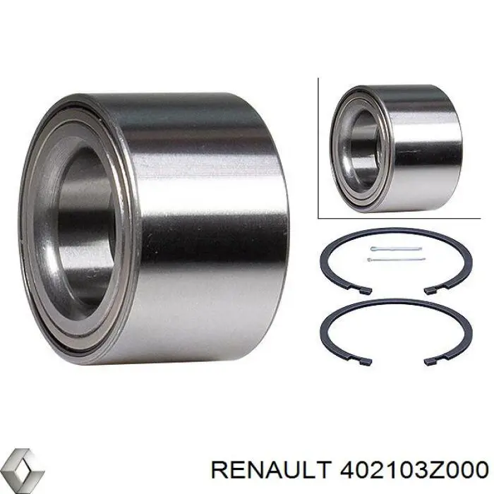 Подшипник ступицы 402103Z000 Renault (RVI)