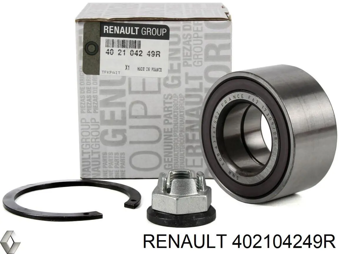 Ступичний підшипник передній 402104249R Renault (RVI)