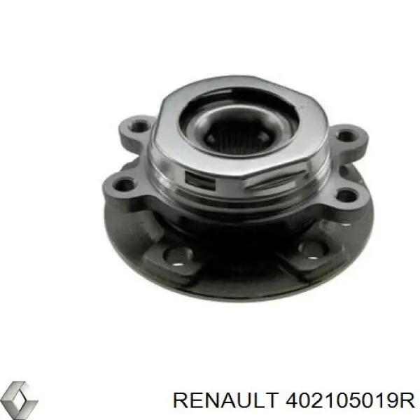 Cubo de rueda delantero 402105019R Renault (RVI)