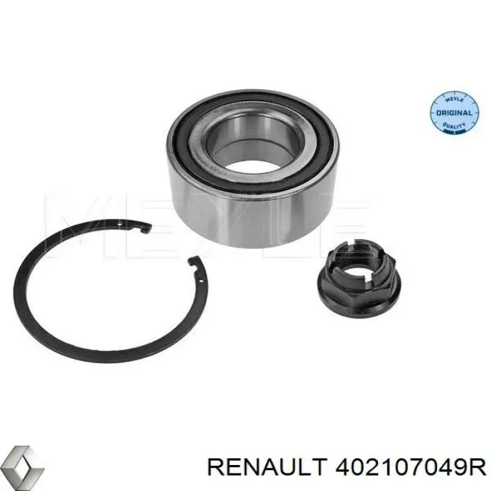 Cojinete de rueda delantero 402107049R Renault (RVI)