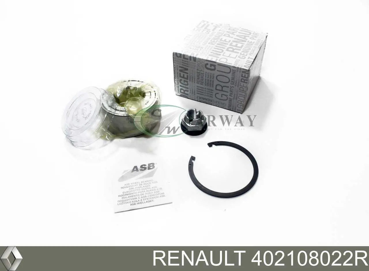 402108022R Renault (RVI) подшипник ступицы передней