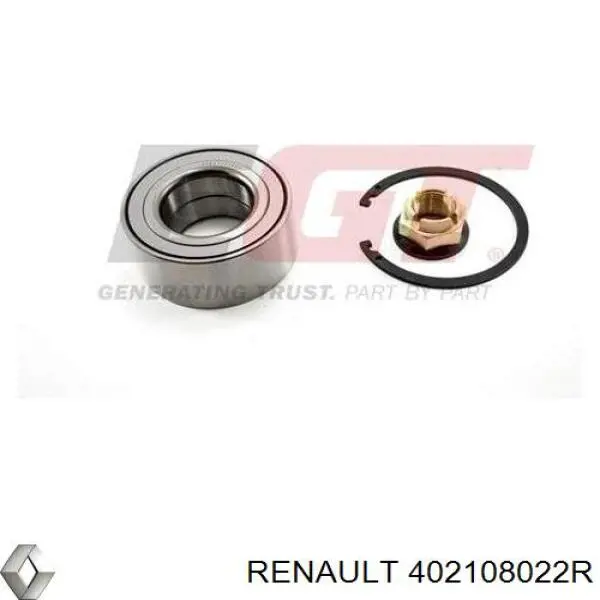 Комплект подшипника ступицы колеса Renault (RVI) 402108022R цена, от 53.70 USD