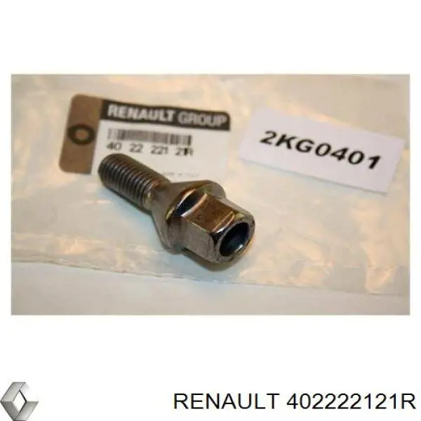 Parafuso de roda Renault (RVI) 402222121R