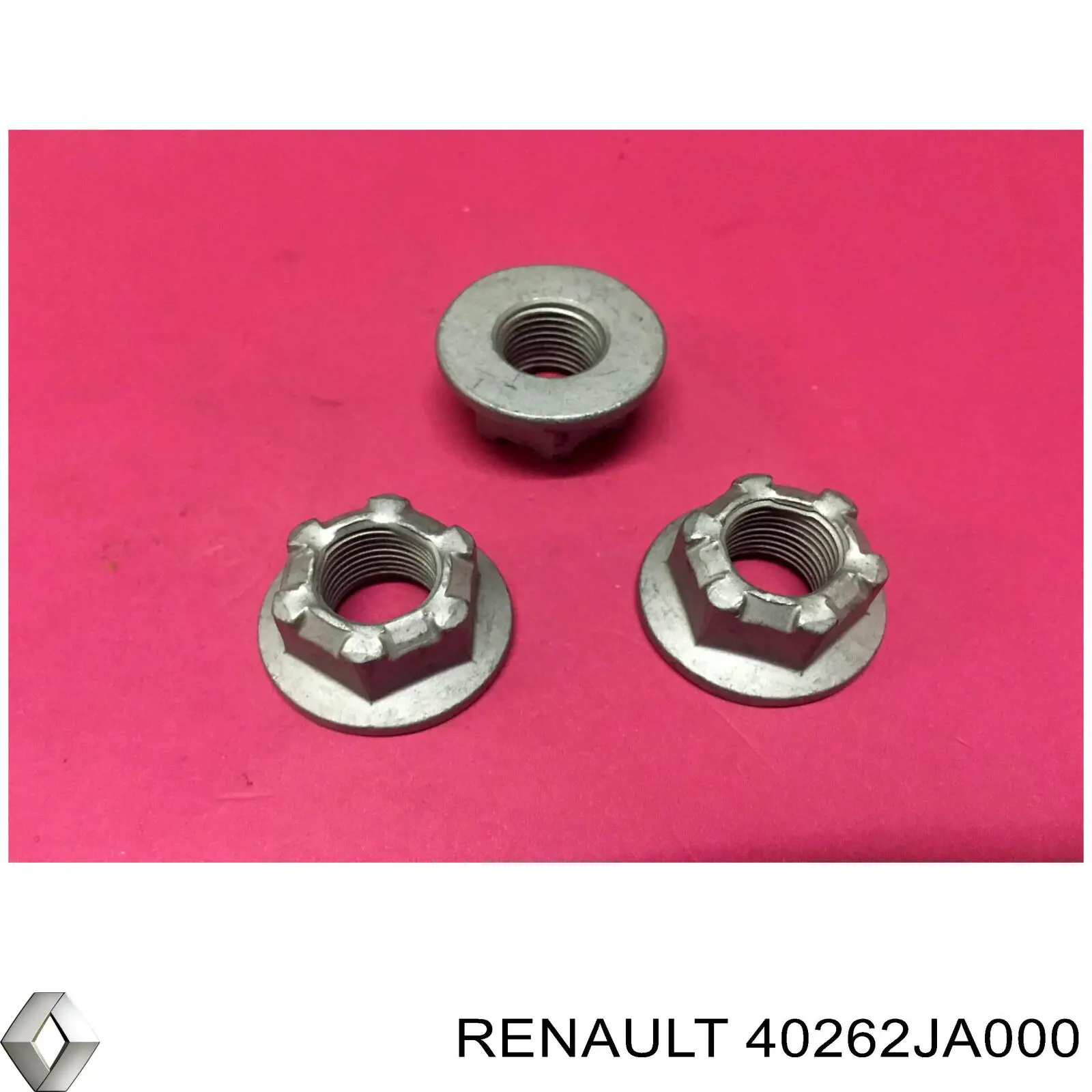 40262JA000 Renault (RVI) porca excêntrica do braço oscilante inferior traseiro (de inclinação)