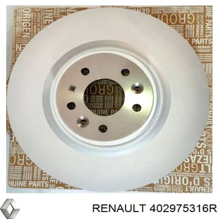 402975316R Renault (RVI) Диск тормозной передний