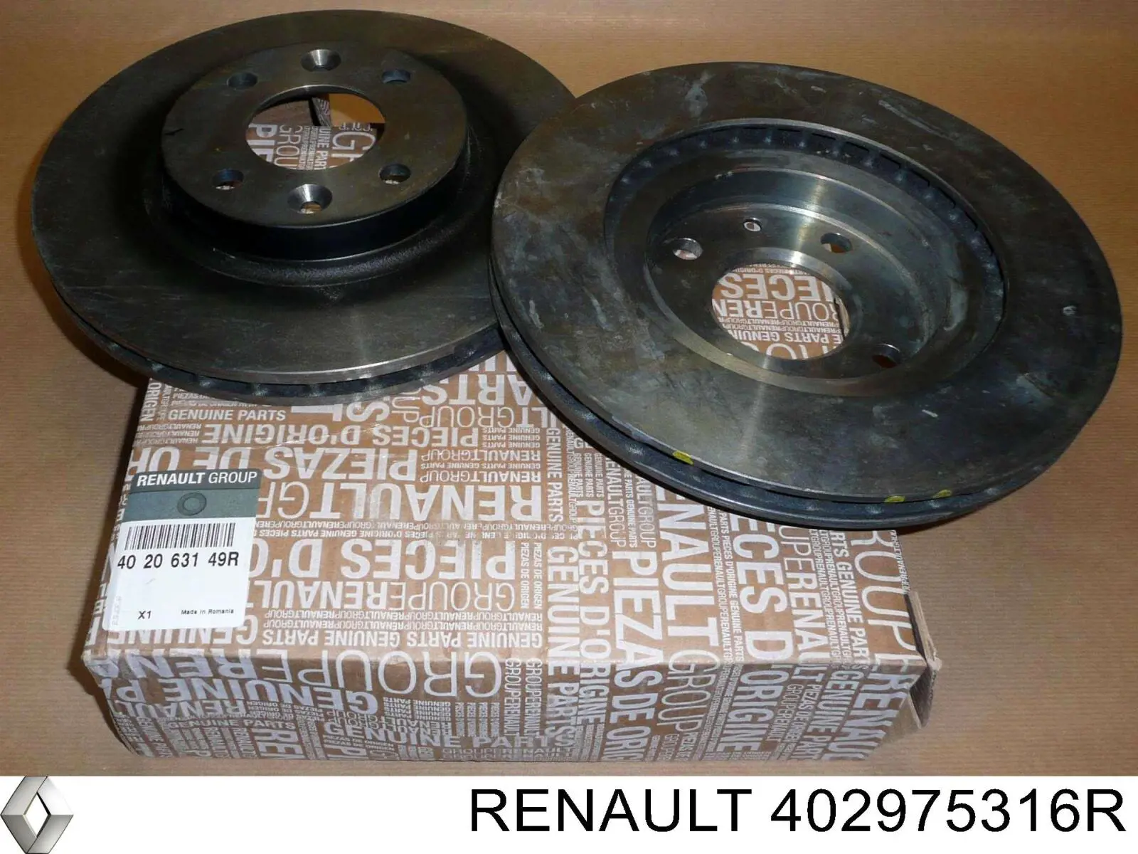 402975316R Renault (RVI) Диск тормозной передний