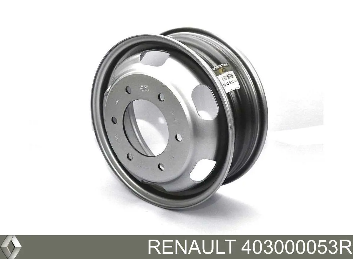403000053R Renault (RVI) discos de roda de aço (estampados)