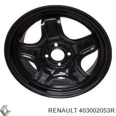 403002053R RENAULT Llantas de acero (Estampado) original y equivalente