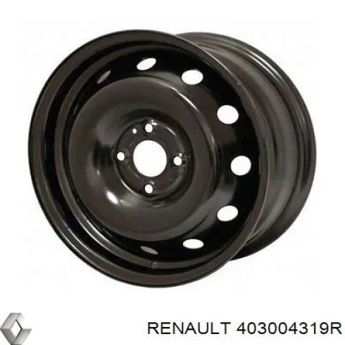 403004319R Renault (RVI) диски колесные стальные (штампованные)