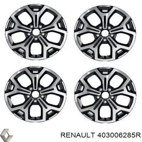 Диски колесные литые (легкосплавные, титановые) на Renault DUSTER HM