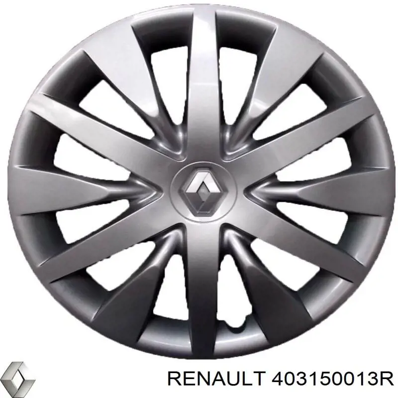 Колпак колесного диска Renault (RVI) 403150013R цена, от 44.43 USD