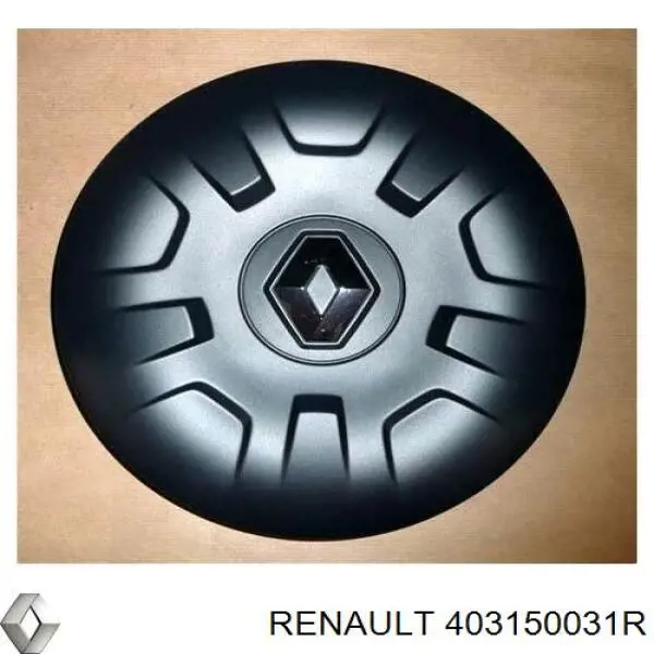 Колпак колесного диска на Renault Master III 