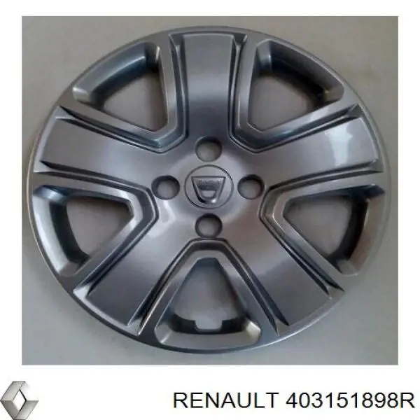 Колпак колесного диска Renault (RVI) 403151898R цена, от 26.55 USD