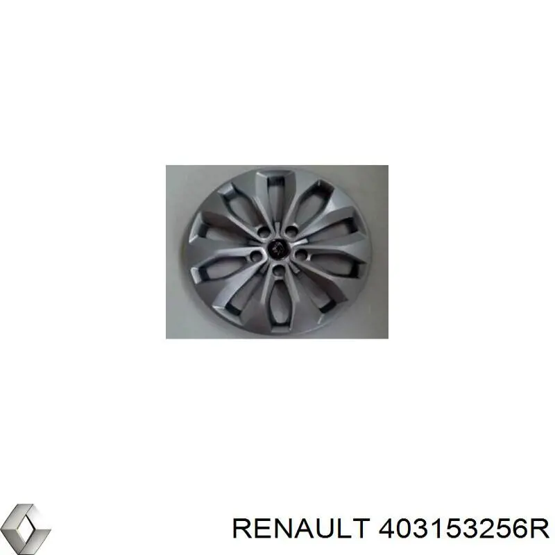 Колпак колесного диска Renault (RVI) 403153256R цена, от 16.91 USD