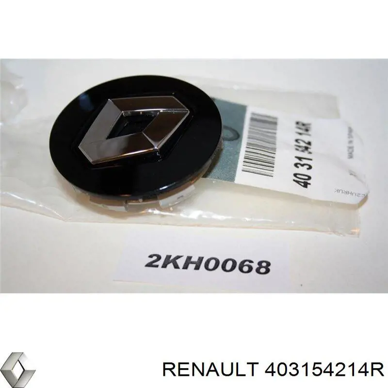 Колпак колесного диска на Renault Clio III 