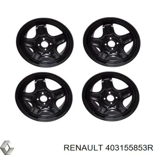 403155853R Renault (RVI) Колпаки на диски