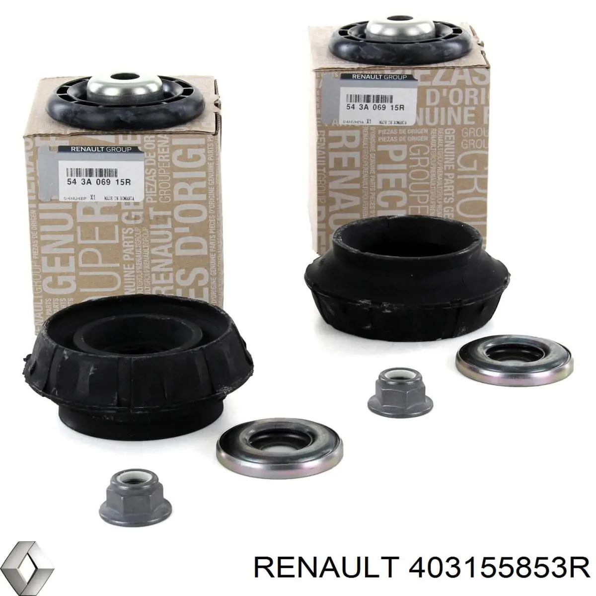 Колпак колесного диска Renault (RVI) 403155853R цена, от 12.67 USD
