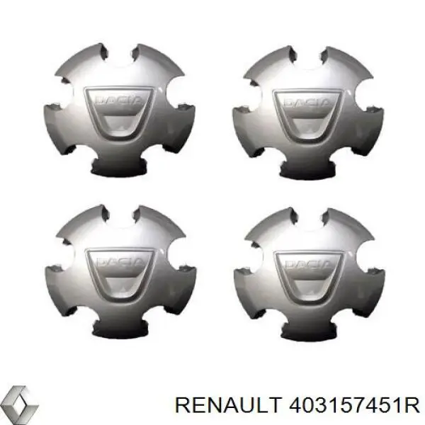 Купить 403157451R Renault (RVI) Колпаки