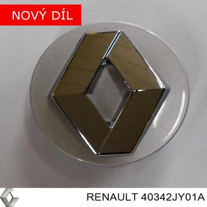 Колпак колесного диска Renault (RVI) 40342JY01A цена, от 51.74 USD