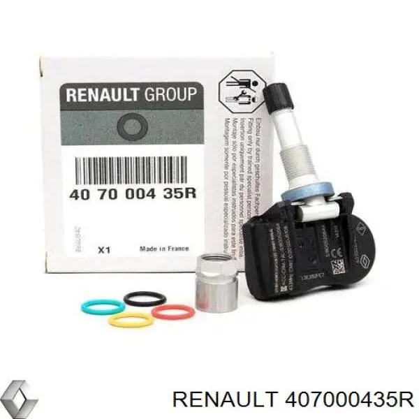 407000435R Renault (RVI) sensor de pressão de ar nos pneus