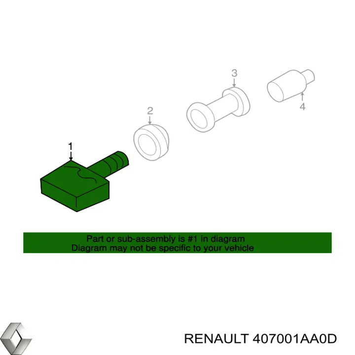 407001AA0D Renault (RVI) 