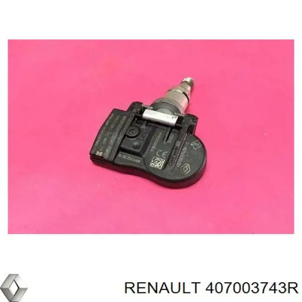 Датчик давления воздуха в шинах Renault (RVI) 407003743R
