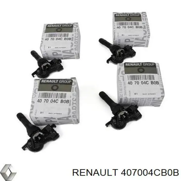 Sensor De Presion De Neumaticos 407004CB0B Renault (RVI)