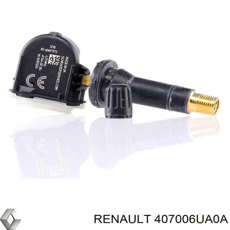 407006UA0A Renault (RVI) Sensor de pressão de ar nos pneus