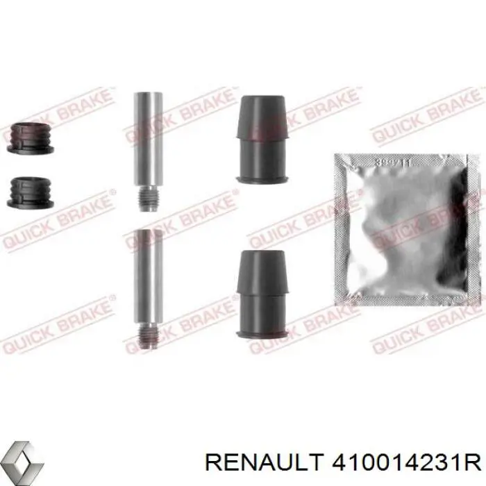 410014231R Renault (RVI) kit de reparação de suporte do freio dianteiro