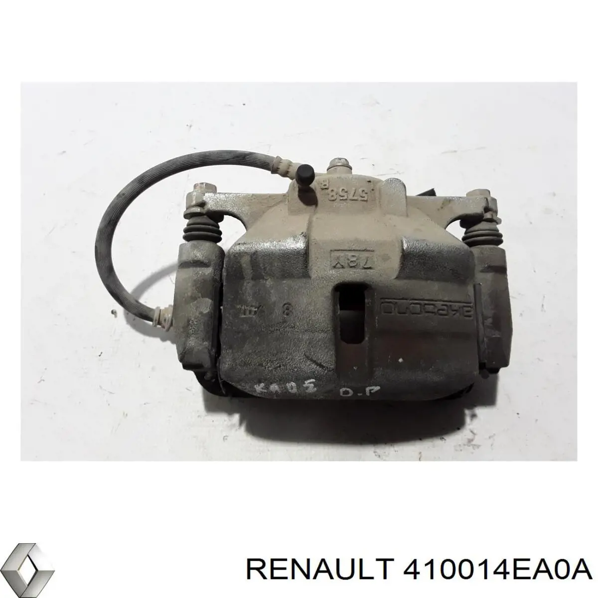 Суппорт тормозной передний правый 410014EA0A Renault (RVI)