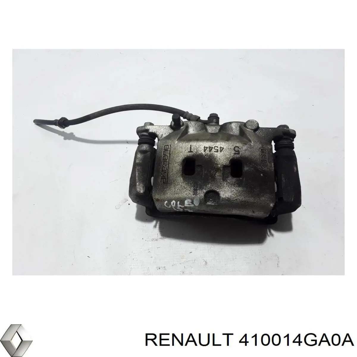 Суппорт тормозной передний правый 410014GA0A Renault (RVI)