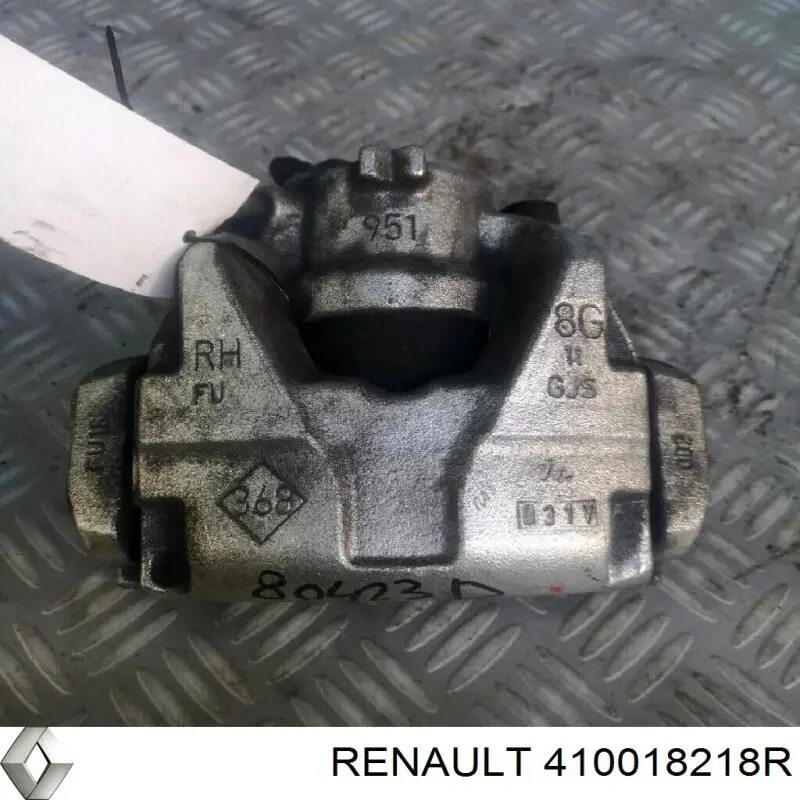 Suporte do freio dianteiro direito Renault (RVI) 410018218R preço, a partir de 86,31 USD