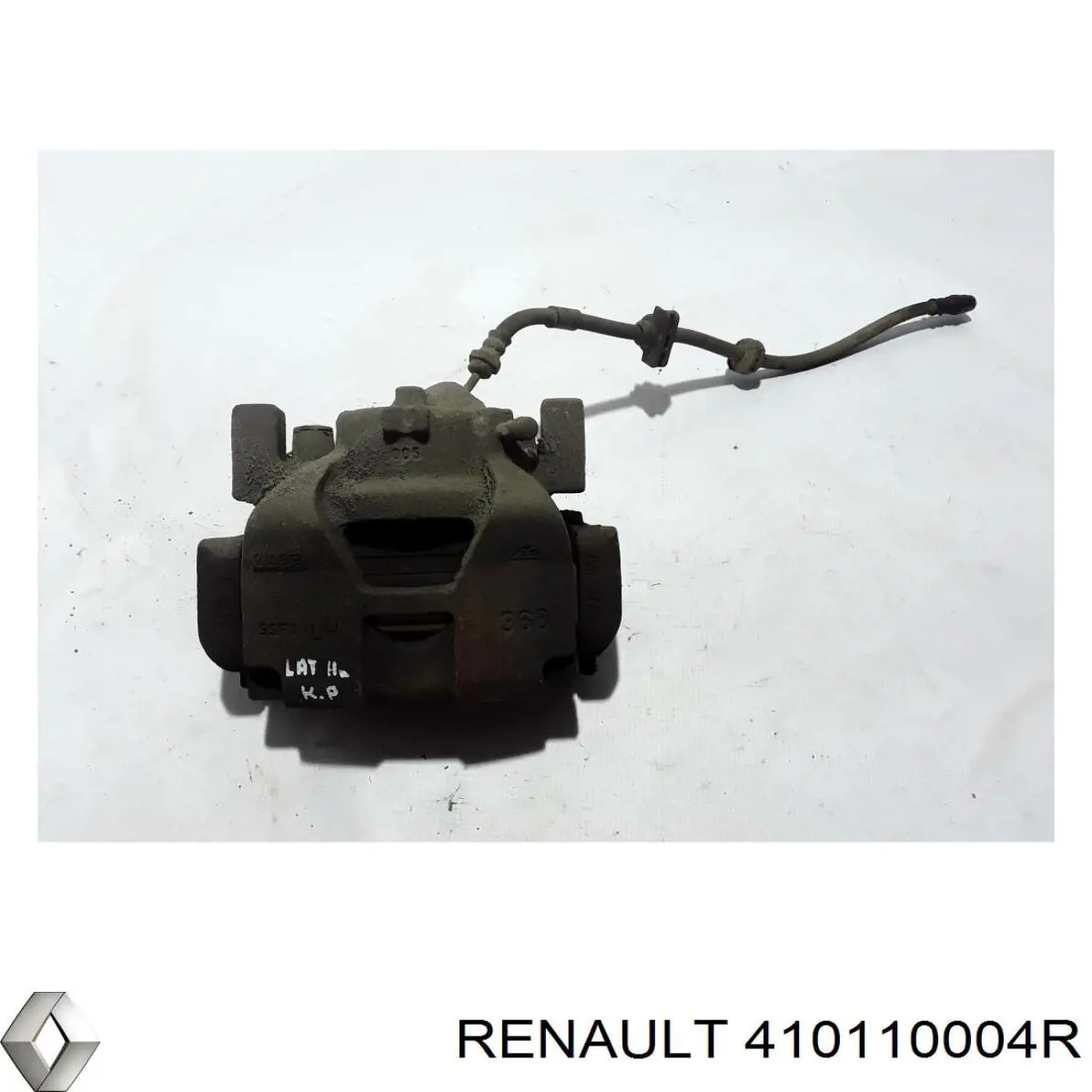 410110004R Renault (RVI) suporte do freio dianteiro esquerdo