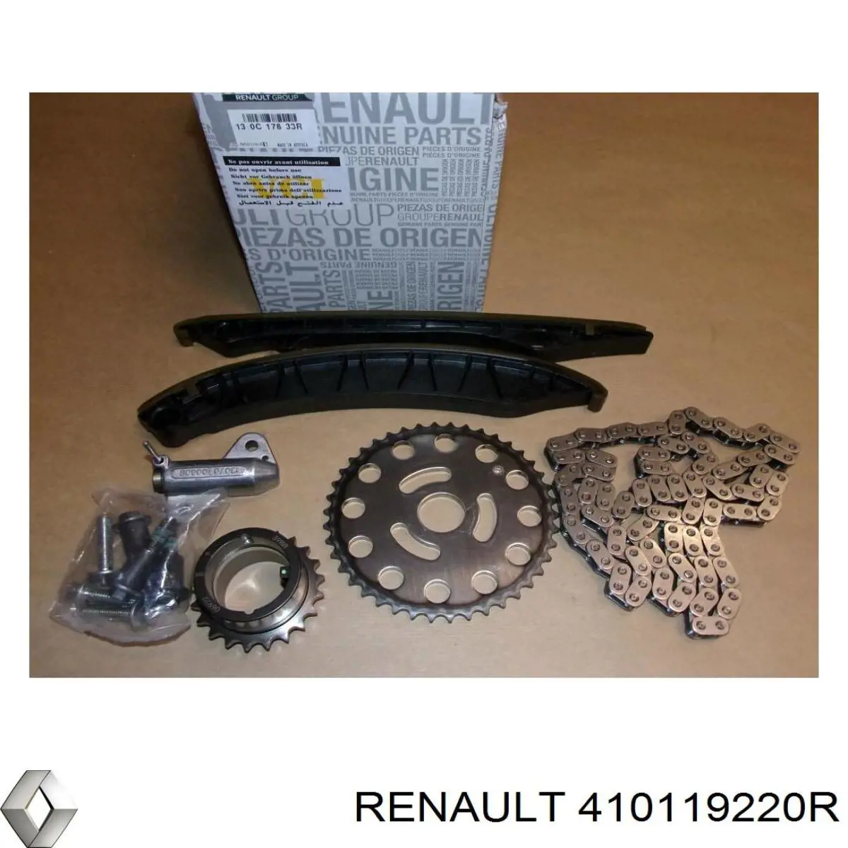 Суппорт тормозной передний левый 410119220R Renault (RVI)