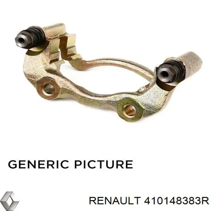 Скоба тормозного суппорта переднего Renault (RVI) 410148383R