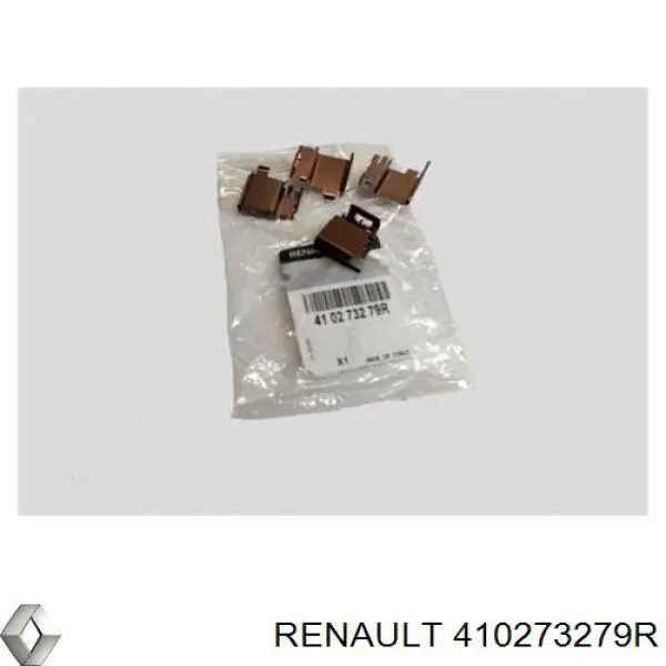 Купить 410273279R Renault (RVI) Комплект пружинок крепления дисковых колодок передних