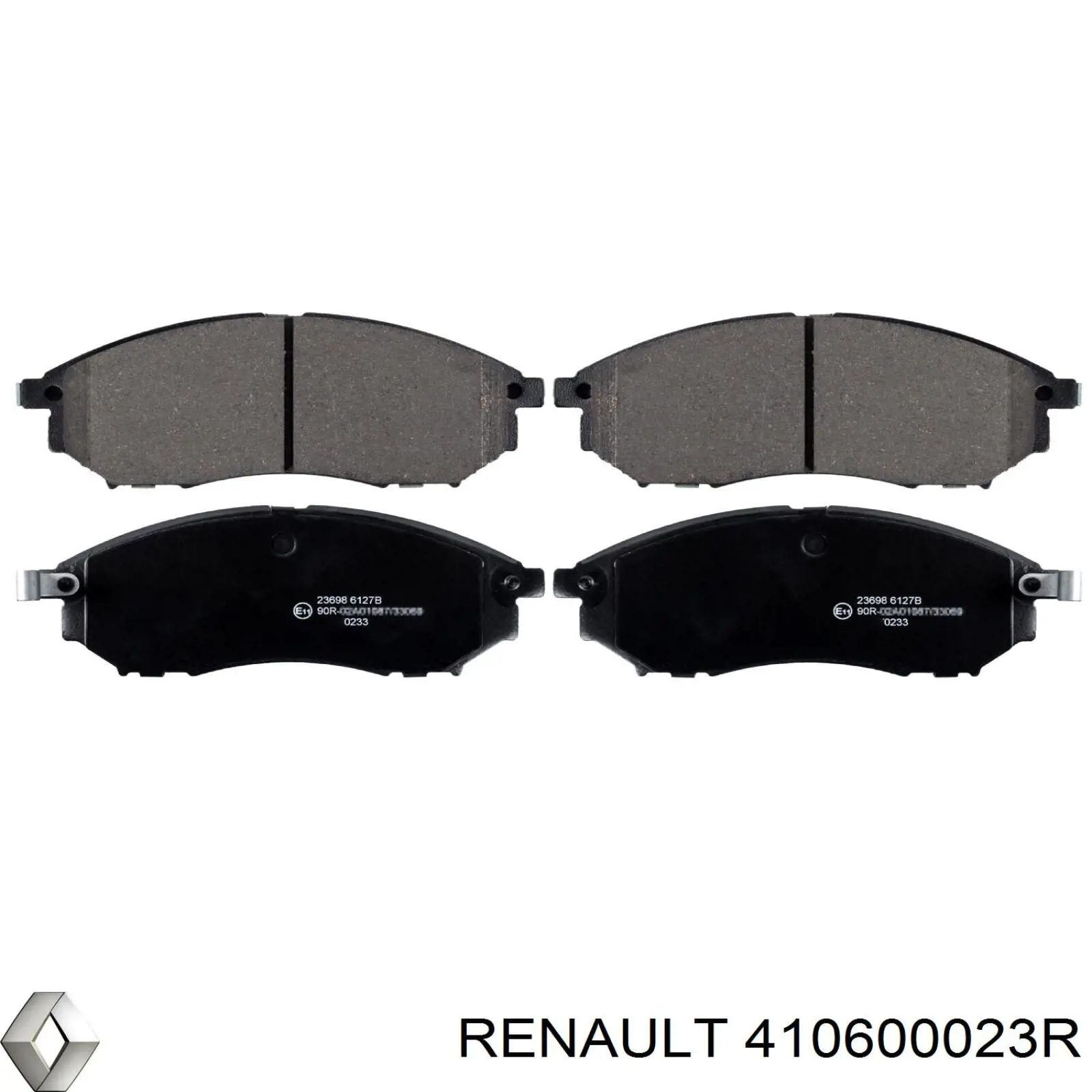 Купить 410600023R Renault (RVI) Колодки тормозные