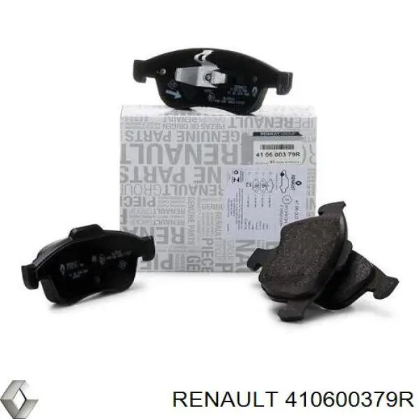 Pastillas de freno delanteras 410600379R Renault (RVI)