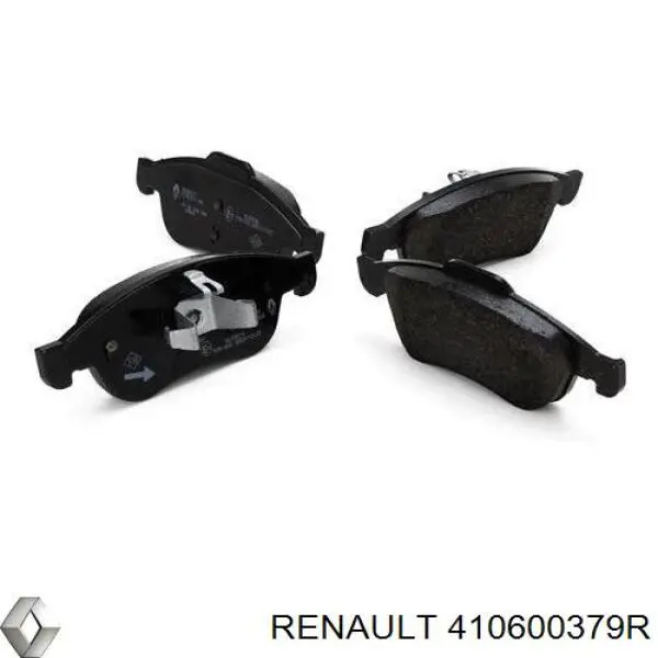 Передние тормозные колодки 410600379R Renault (RVI)