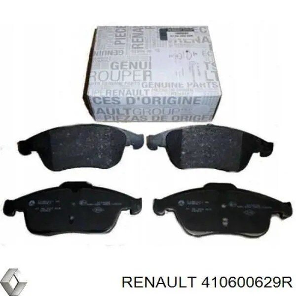 Колодки Renault (RVI) 410600629R цена, от 27.93 USD