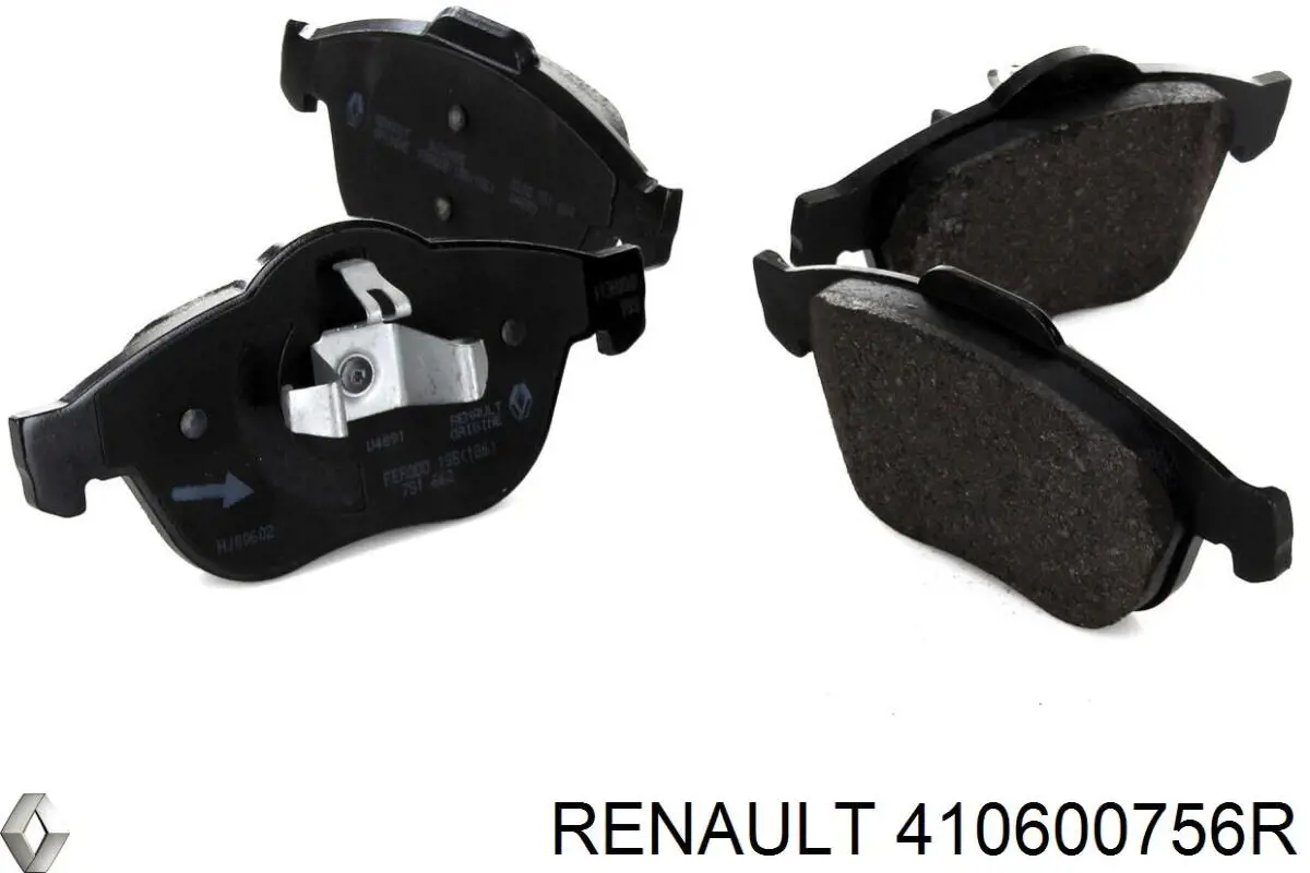 Купить 410600756R Renault (RVI) Колодки тормозные
