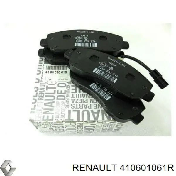 Купить 410601061R Renault (RVI) Колодки тормозные