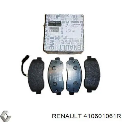 Колодки Renault (RVI) 410601061R цена, от 27.75 USD