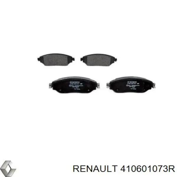 Купить 410601073R Renault (RVI) Колодки тормозные